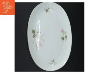 Ovalt fad med blomstermotiv fra Edelstein (str. 33 x 21 cm)