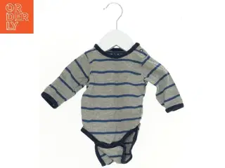 Stribet langærmet bodystocking fra Mads & Mette (str. 56)