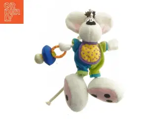 Didl Plysmuslegetøj med ring (str. 18 cm)