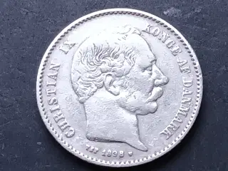 1 Kr 1898 i sølv