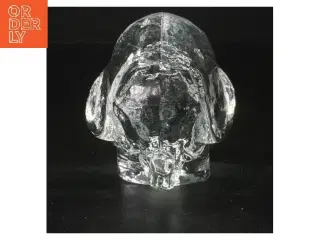 Glaselefant dekorationsgenstand (str. 13 cm)