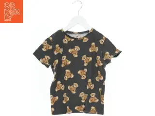 Børnet-shirt med bamseprint fra H&M (str. 128)
