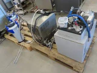 Blødgørings anlæg, drikkevandskøler samt filter system