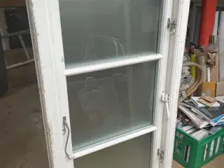 Rationel vindue med matteret glas