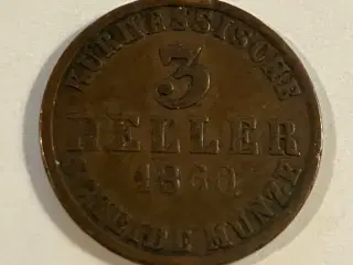 3 Heller 1860 Germany