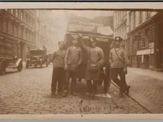 Mælkevogn - Enigheden - Valdemarsgade 26 og 49 - Fotokort u/n - Ubrugt