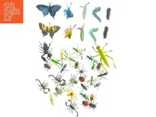 Legetøj insekts- og dyrefigurer