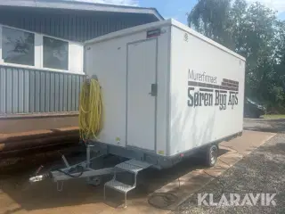 Personalevogn Scanvogn SV420 1300kg - med toilet/kontor