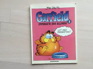 Garfield  overgi´r sig aldrig
