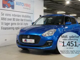 Suzuki Swift 1,2 Dualjet Action AEB Gold 90HK 5d