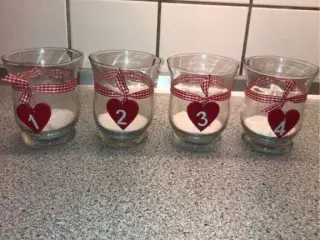 Adventsstage i glas