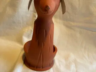 Lygtemand - hund lysestage