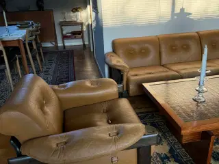 "Lissabon" sofasæt i Colorado kernelæder