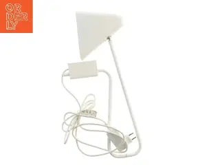 Hvid bordlampe (str. 53 cm)