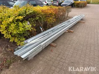 Stålprofiler 10 styk