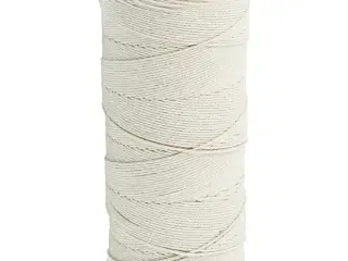 Knyttegarn 315m, 1mm, Lys Natur - Ideelt til Macramé