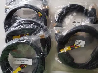 HDMI kabler 6stk