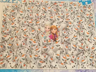 Disney puslespil, Frozen, Clementoni 1000 brikker