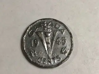 Five cent Canada 1945