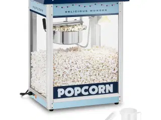 Popcornmaskine 88 L – 1600 W – blå 56 x 42 x 77 cm