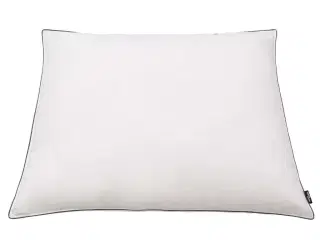 Puder 2 stk. dun-/fjerfyld let 80x80 cm hvid