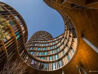 Eksklusivt kontorlejemål i det ikoniske Axel Towers