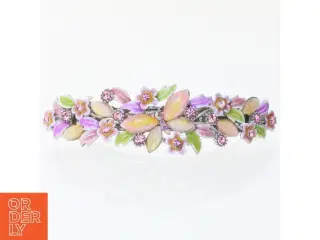 Hårspænde med blomsterdesign (str. 10 cm)