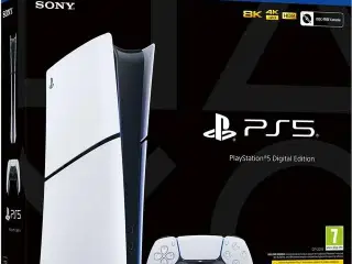 Ps5 1TB digital med original headset fra sony