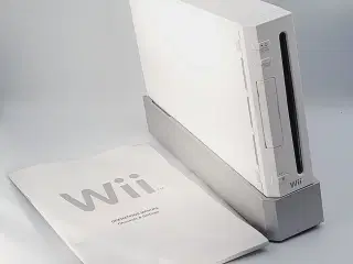 ⭐️- Nintendo Wii Konsol på fod - u/tilbehør