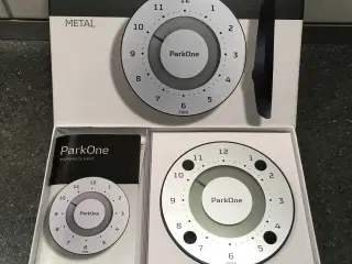 ParkOne, P-skive, Metal Silver