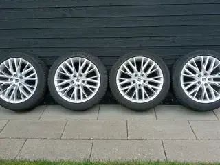 alufælge med vinterdæk