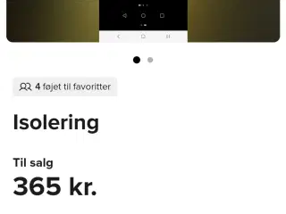 Hulmursisolering 190