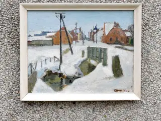 Maleri af Carl Hedelain (1896-1966)
