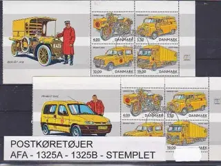 Postkøretøjer AFA 1325A -1325B Stemplet