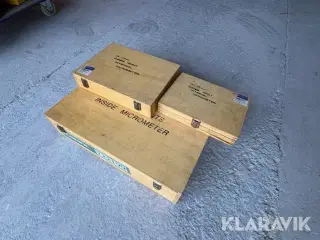 Trepunkts måler mikrometer