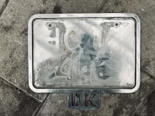 Ramme til nummerplade 