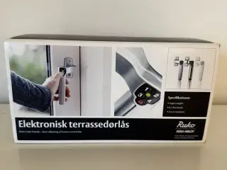 Ny Ruko Elektronisk Terrassedørlås
