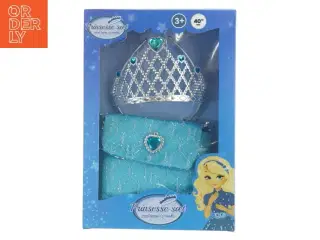 Prinsesse sæt med tiara og taske (str. 27 x 19 x 5 cm)