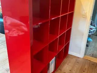 Ikea reol blank rød