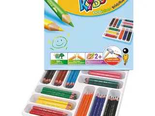 BIC Eco Evolution Farveblyanter - 12 stk. Ass. Farver