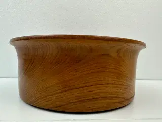 Stor retro teak skål
