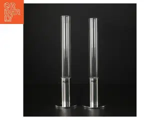 To moderne lysestager fra Herstal (str. 27 cm)