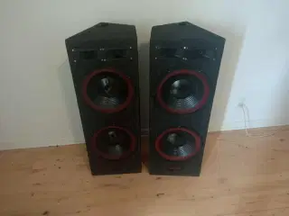 stereo forstærkere sælges