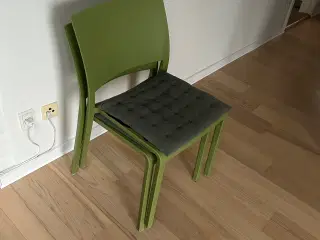 2 stk Plast stole