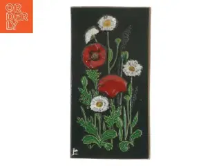 Væghængt keramisk dekoration fra Jie (str. 27x14,5 cm)