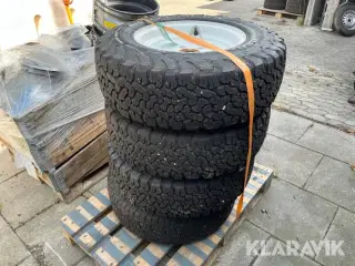Dæk BF Goodrich LT245/75R16 - 4 styk