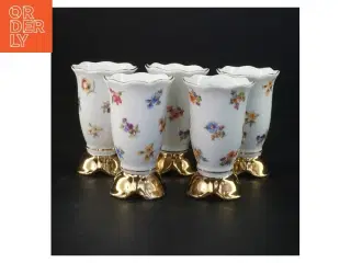 Porcelæns vaser, små (str. 10 x 6,5 cm)