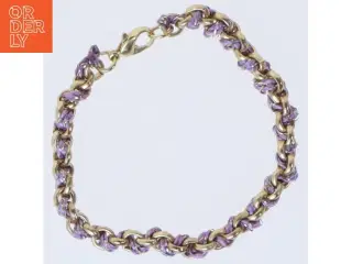 Armbånd med kæder (str. 18 cm)