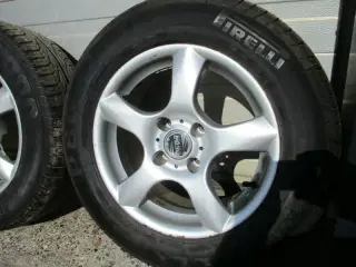 15" Mega 4x108 ET15 195/65/15" Pirelli sommerdæk