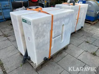 Vandtanke Wydale 400 liter - 4 styk
